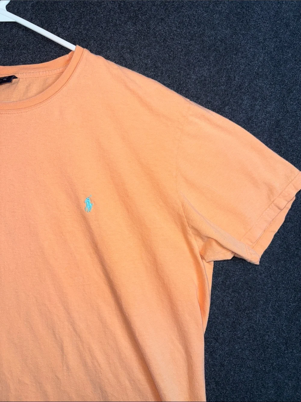 Polo by Ralph Lauren Peach Short Sleeve Crew Neck Tee